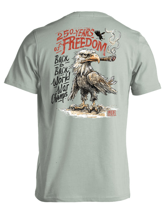 RED STATE BRAND BACK TO BACK EAGLE BAY